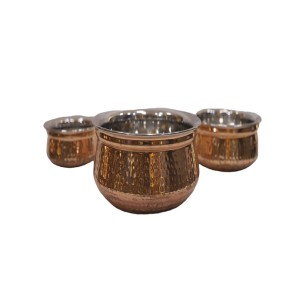 Hammered design Handi set