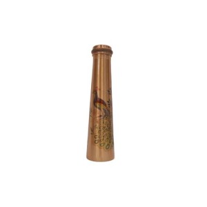 Pure Copper water bottle hand made peacock  edition 1L 