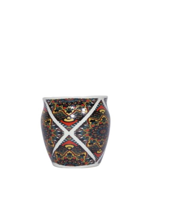 Handmade ceramic tea , coffee cup (set of 6 , 150 ML ) 