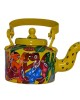 Handmade Colourful Design Kettle (Multi Colour)