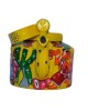 Handmade Colourful Design Kettle (Multi Colour)
