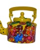 Handmade Colourful Design Kettle (Multi Colour)