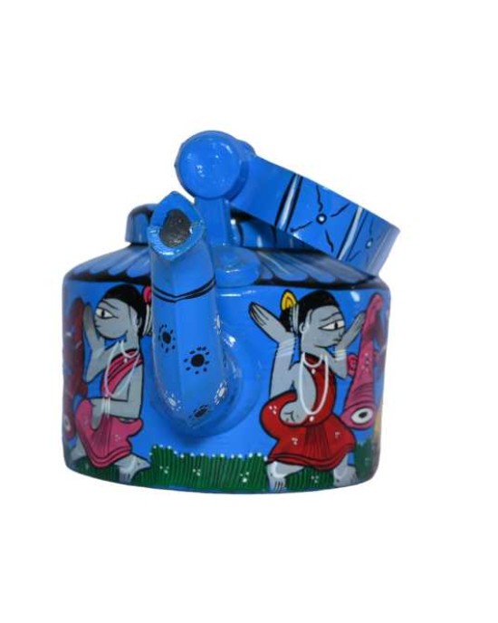 Handmade Design Kettle - Blue