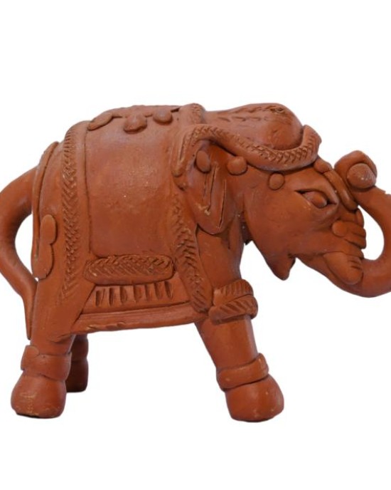 Handmade Clay Elephant