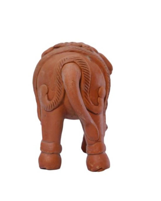 Handmade Clay Elephant