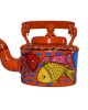 Handmade Colourful Design Kettle (Multi Colour)