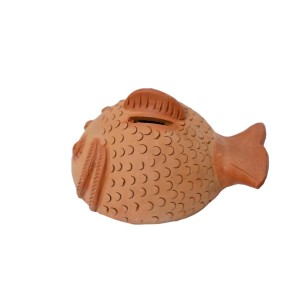 Handmade Clay Piggy Bank