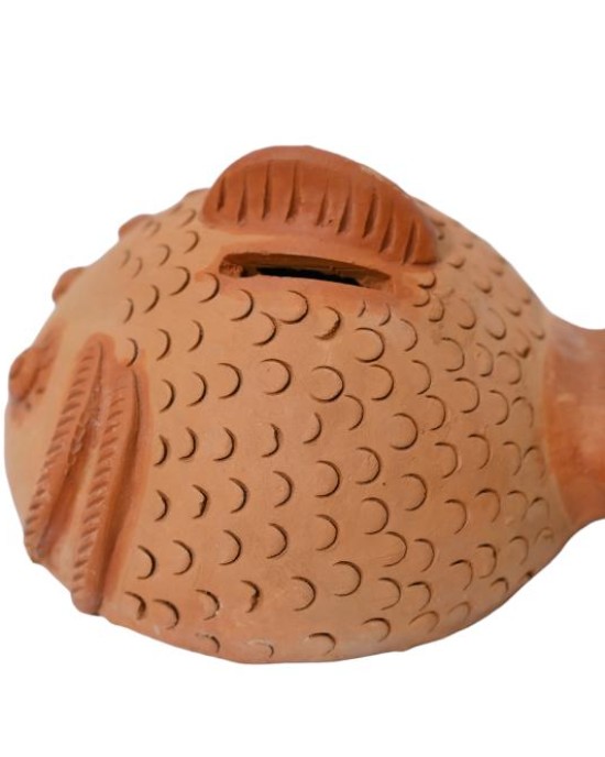 Handmade Clay Piggy Bank