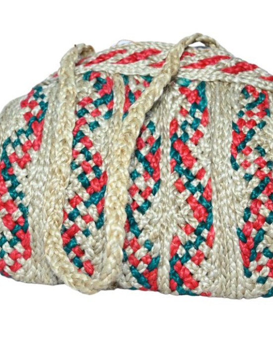 Jute Bag Oval Shape Small