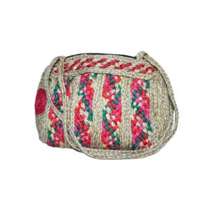 Jute Bag Oval Shape Small