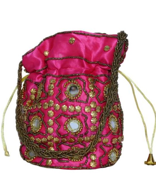 Rajasthani Print Hand Pouch (Purse)