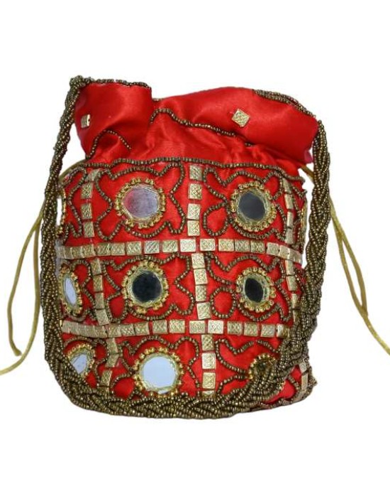 Rajasthani Print Hand Pouch (Purse)
