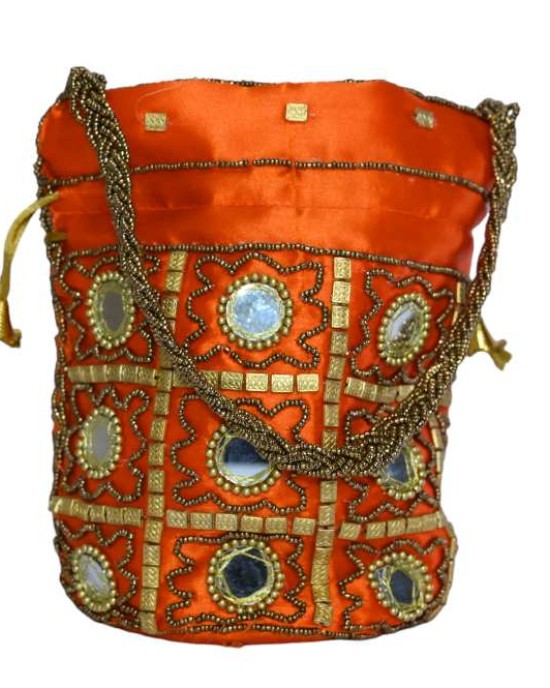 Rajasthani Print Hand Pouch (Purse)