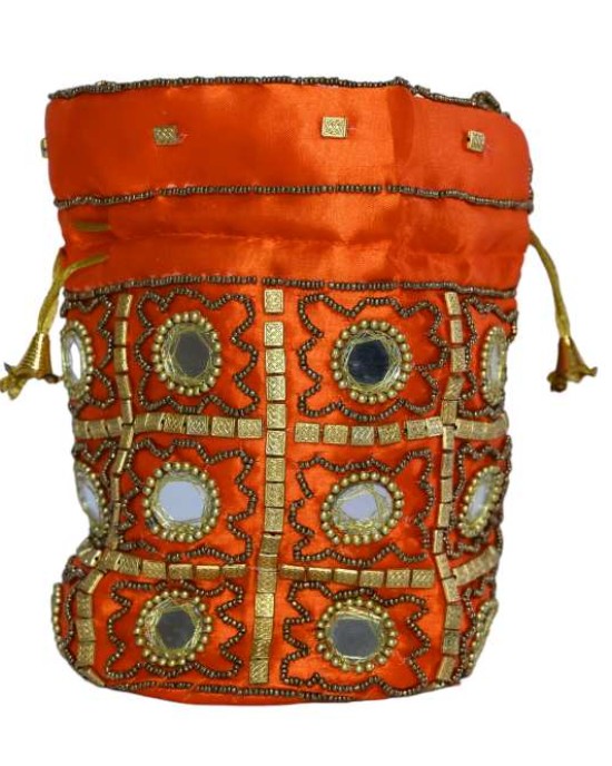 Rajasthani Print Hand Pouch (Purse)