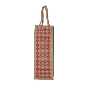 Jute Bottle Holding Bag