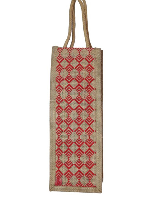 Jute Bottle Holding Bag