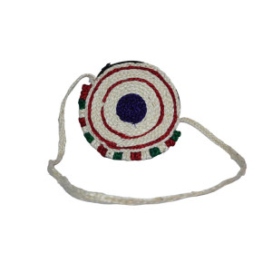 Jute Bag Small Round Shape