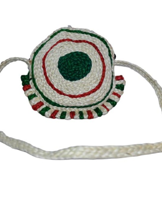 Jute Bag Small Round Shape