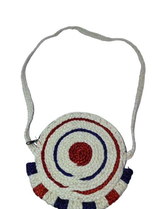 Jute Bag Small Round Shape