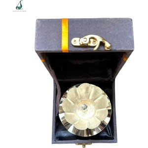 German Silver Diya - Home Temple and Diwali Decorations