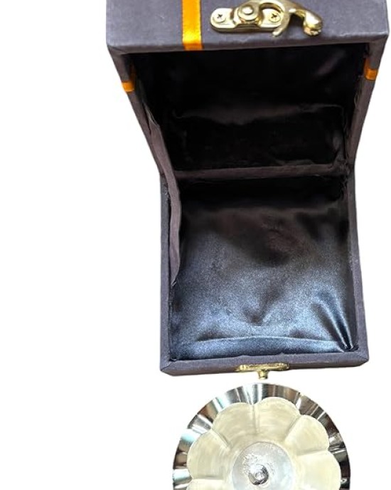 German Silver Diya - Home Temple and Diwali Decorations
