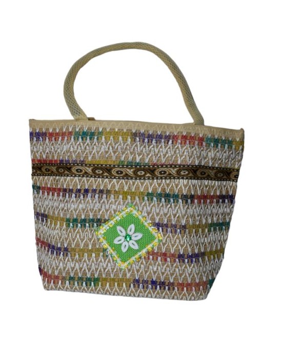 Large Square Jute Bag