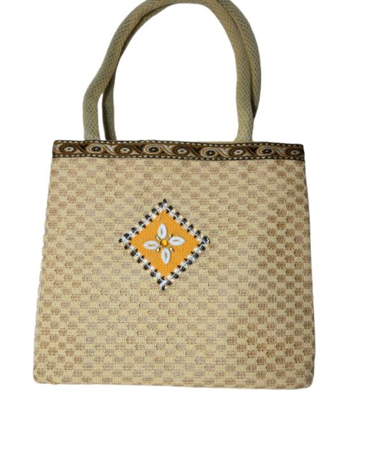 Large Square Jute Bag