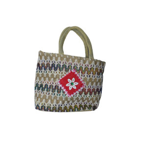 Large Square Jute Bag