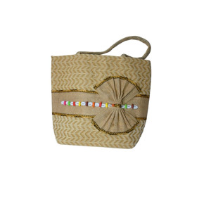 Large Square Jute Bag