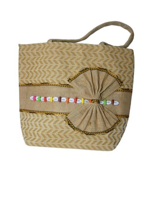 Large Square Jute Bag