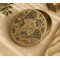Handcrafted Peacock Brass Masala Box with Artistic Engraving