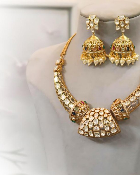 Royal Essence Kundan Necklace Set