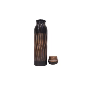 Premium Pure Copper Water Bottle - Leher Shape
