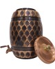 Premium pure copper in a apiary shape water dispenser with lid and tap (12L)