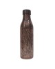 Premium Pure Copper Water Bottle with Craving and Narrow Mouth