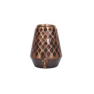 Premium pure copper water dispenser matka tank pot with honeybee style (12L-1200ML)