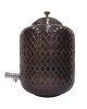 Premium Quality Pure Copper Matka Pot with Lid and Tap Water Dispenser