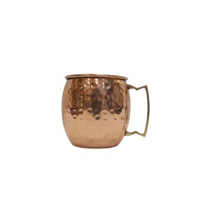 Pure Copper Hammered Coffe Mug