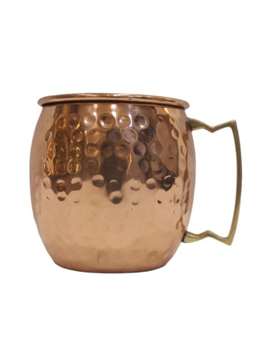 Pure Copper Hammered Coffe Mug