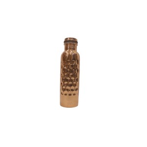 Pure copper hammered shape bottle (500 ML)