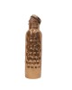 Pure copper hammered shape bottle (500 ML)