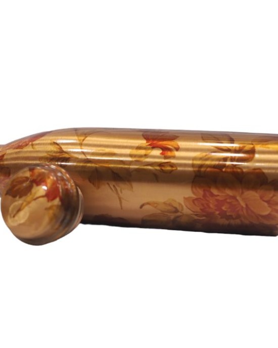 Pure copper meena work bottle (1L)