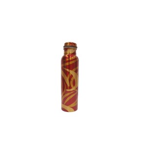 Pure copper meena work bottle with fire editon (1L)