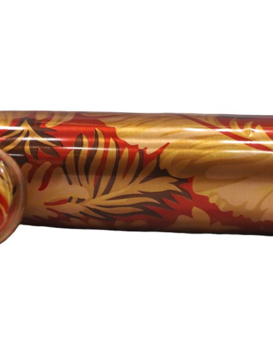 Pure copper meena work bottle with leaf edition (1L)