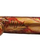 Pure copper meena work bottle with leaf edition (1L)