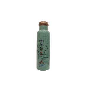 Pure copper meena work bottle with Yogi edition (1L)