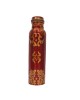 Pure copper meena work water bottle with flame editon (1L)