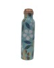 Pure Copper Meena work watter bottle with flora finish 1L 