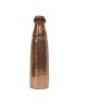 Pure copper narrow vessel with hammerd finish bottle (1L)