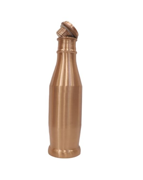 Pure copper plain water bottle (1L)